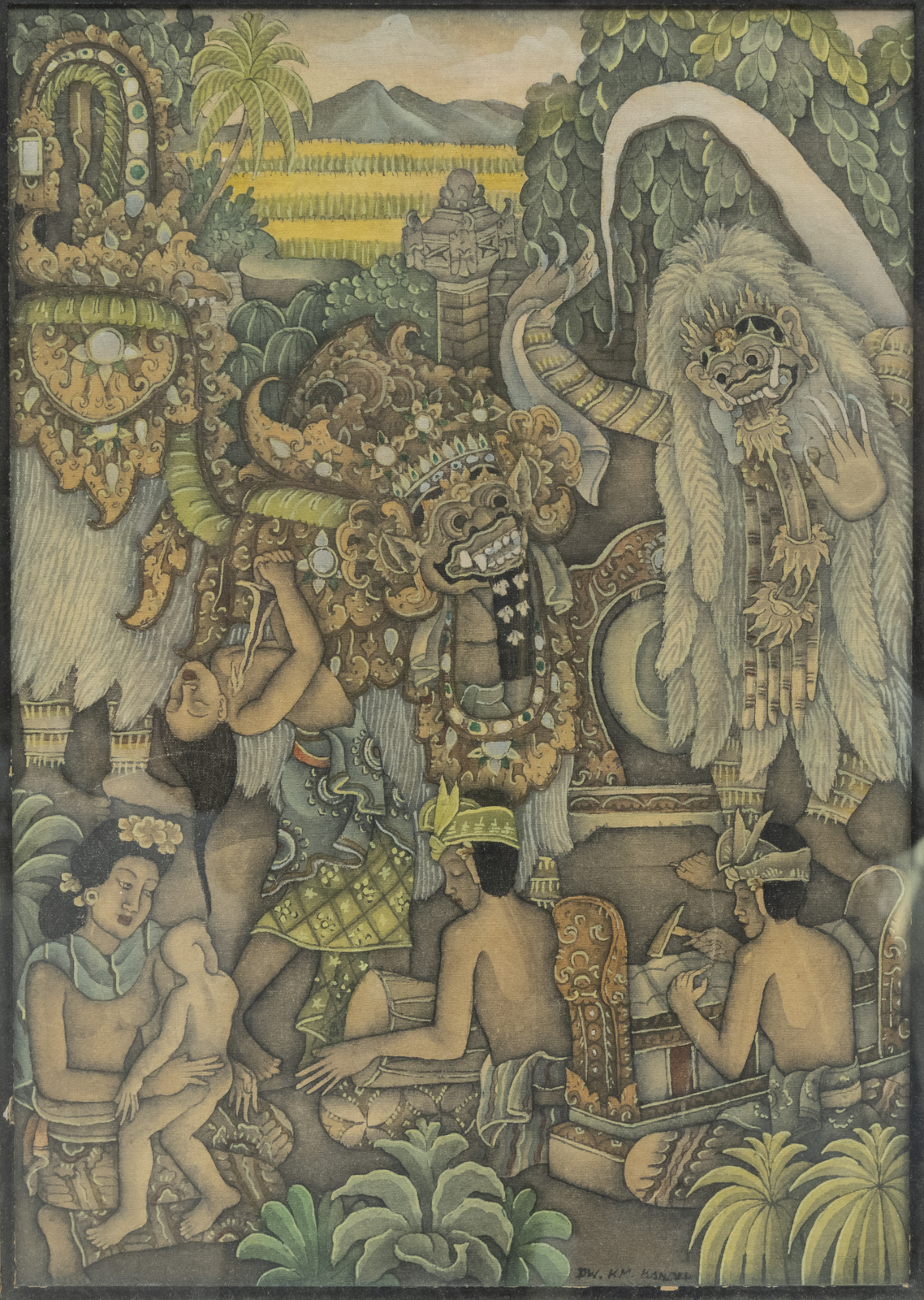 Balinese painting