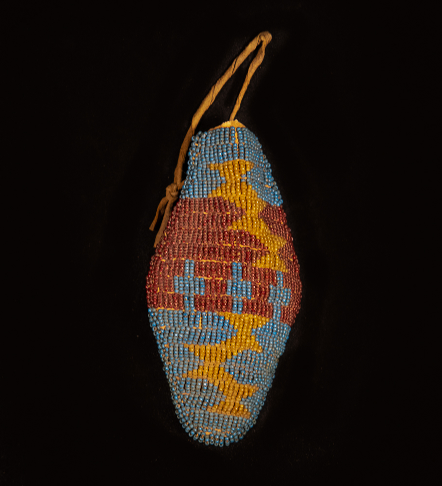 Northern Plains fetsih or amulet pouch Amulet bag