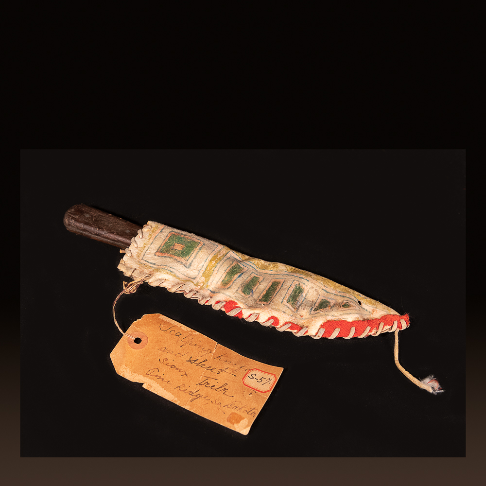 Sioux knife from Wounded Knee